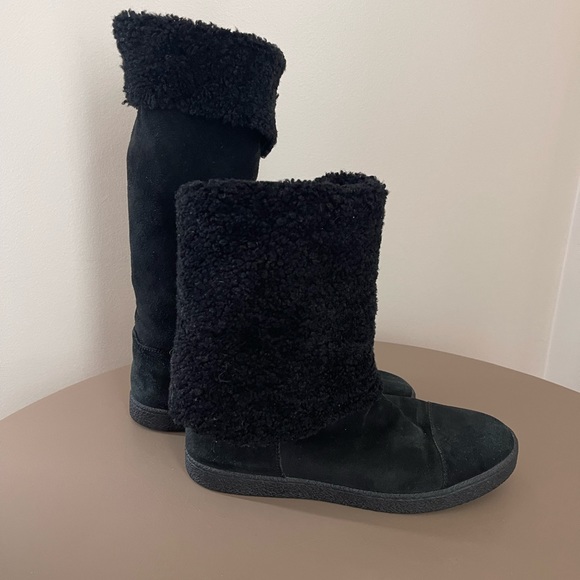 Chanel suede boots, size 8, warm, very comfy - Picture 6 of 7
